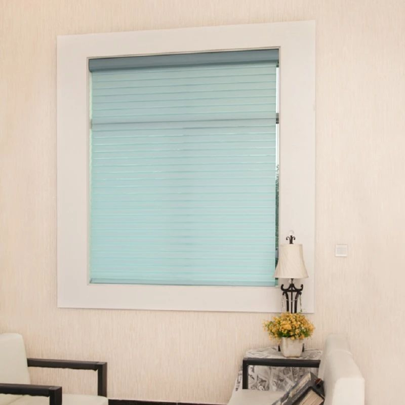 Home Decor Manual Roller Shangri-La Blinds Zebra Shades Window Shutter