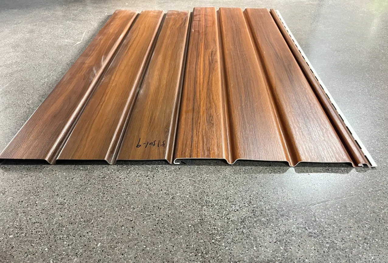 PVC Exterior Wall Wooden Soffit Eaves Ceiling