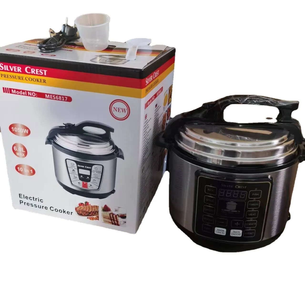 Non-Stick Pressure Cooker Multipurpose Pressure Cooker 2 in 1 Pressure Cooker Air Fryer Cheap Pressure Cooker 5L Pressure Cooker Soybean Pressure Cooker