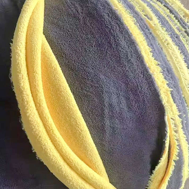 300GSM to 450GSM Soft Absorbent Thickened Coral Velvet 80% Polyester Microfiber Cleaning Cloth Fabric Roll Micro Fiber Plush Coral Fleece Car Wash Towel Fabric