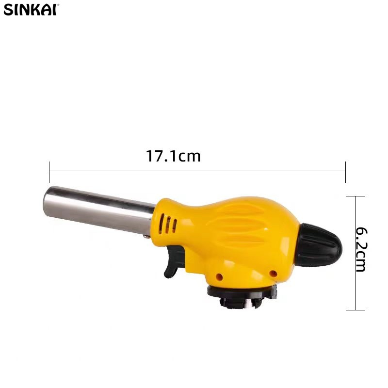Outdoor Camping Barbecue Cooking Gas Torch Flamethrower Welding Torches Flame Gun Kitchen Tools
