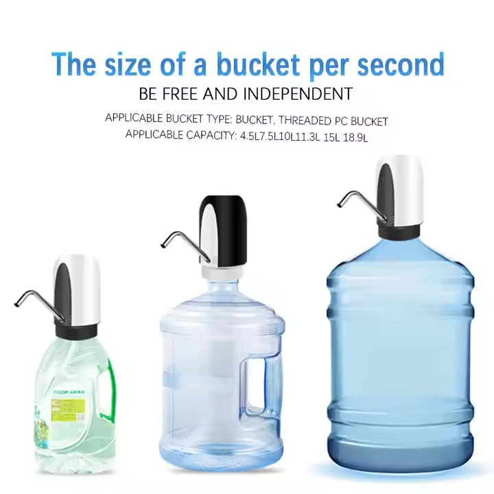 Gift Mini Automatic Electric 5 Gallon Drinking Bottle USB Water Pump Portable Water Dispenser Pump
