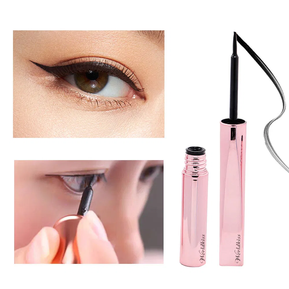 Magnetic Waterproof Liquid Eyeliner Long Lasting Fast Dry Black Eyeliner