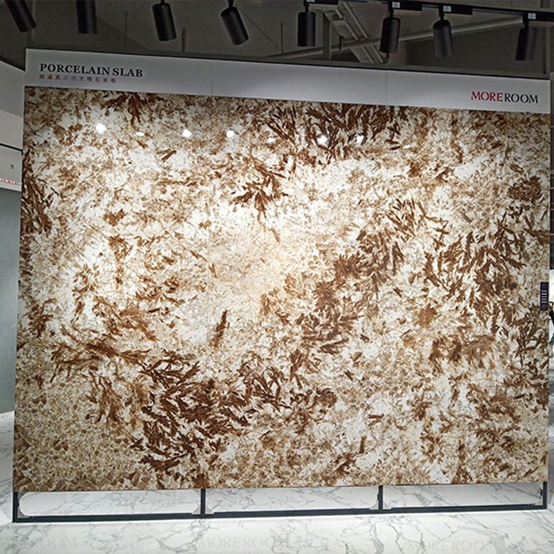 6mm Thin Large Format Tile Grey 1200X2400 Big Size Marble Porcelain Slabs