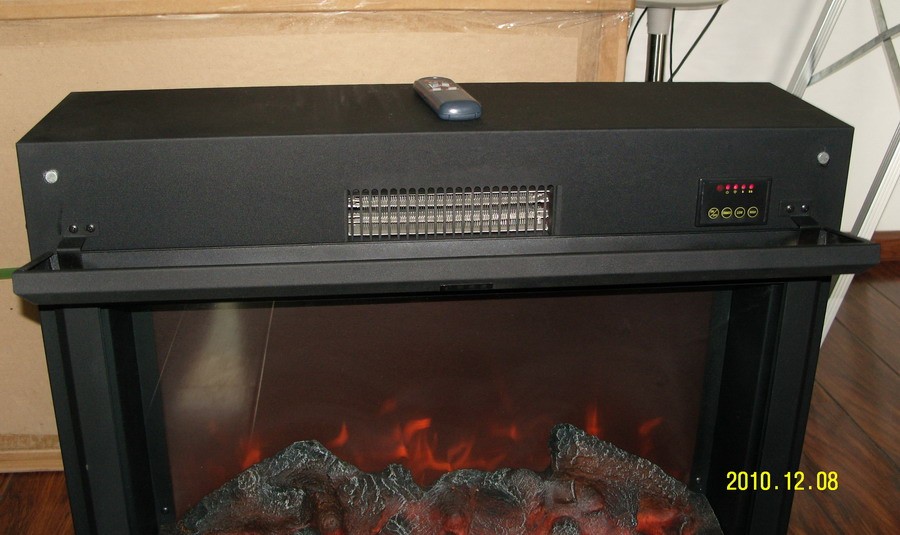 Electrical Fireplace/Fireplace Mantel (MF-U23W) with Remote Control