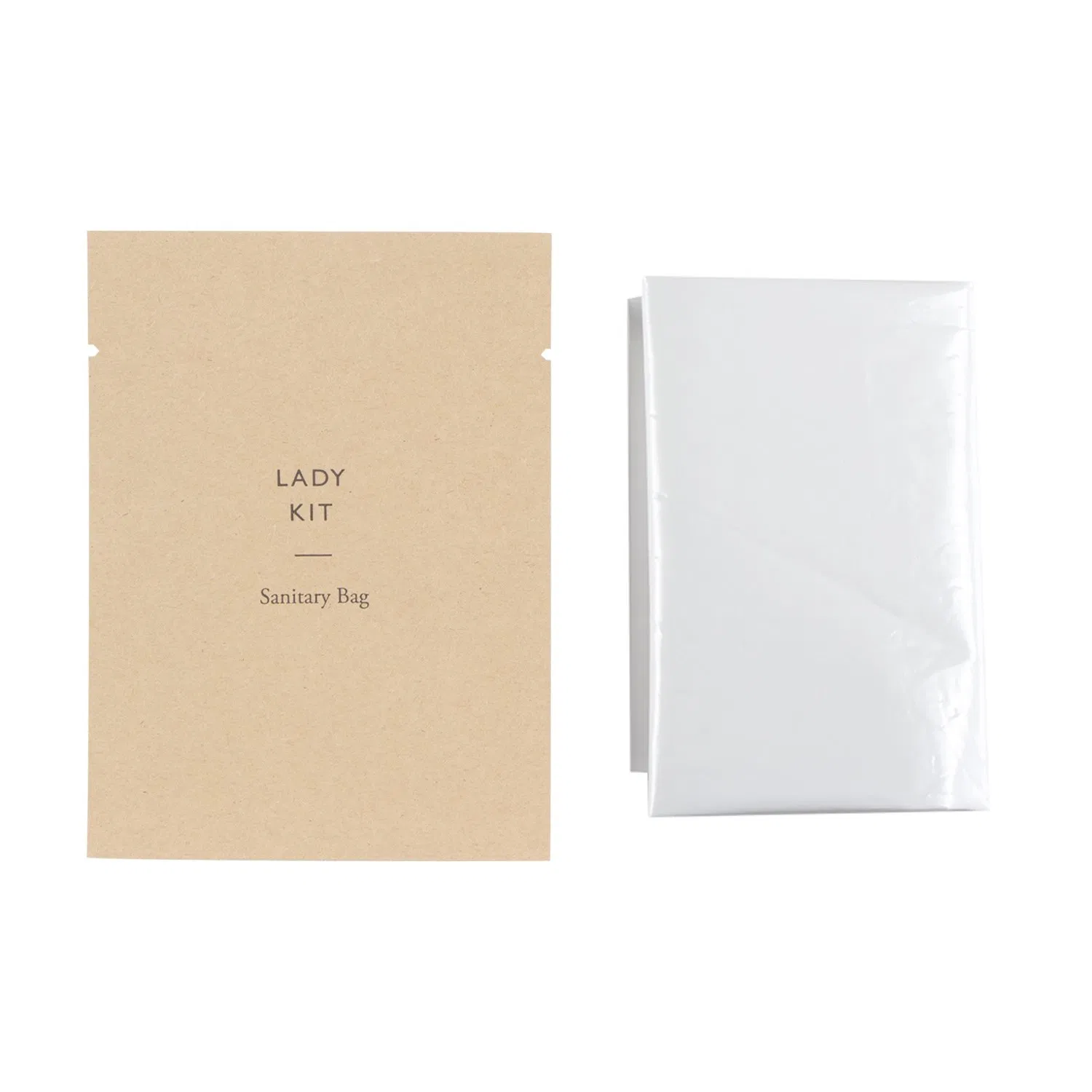 Wholesale Corn Starch Biodegradable Hygiene Bag Disposable Hotel Sanitary Bag