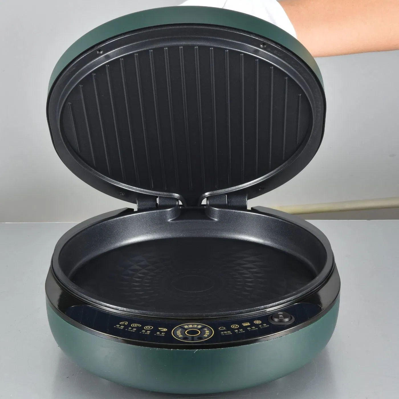 Rotating Pizza Maker Baking Pan Electric Pizza Maker 30cm