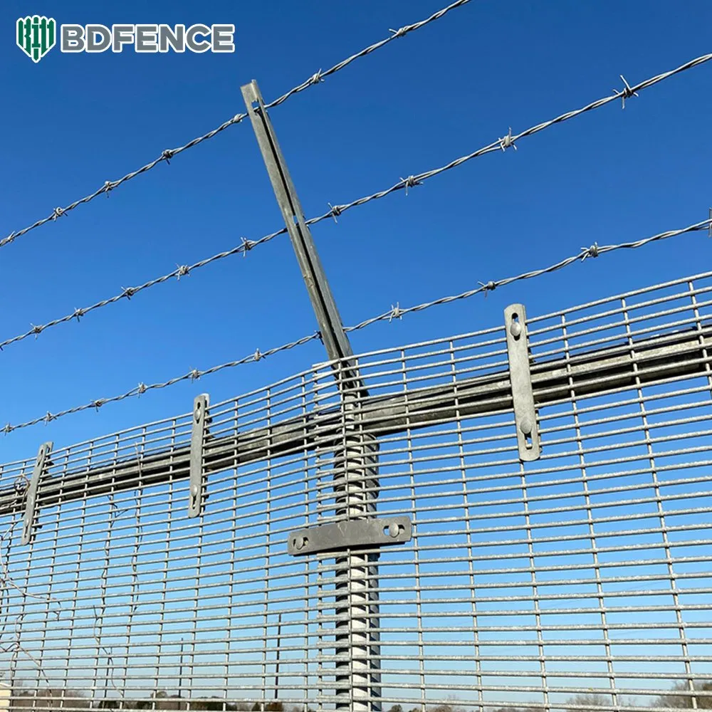 358 China Factory Supply Powder Coated 358 Anti Climb Fence High Security
