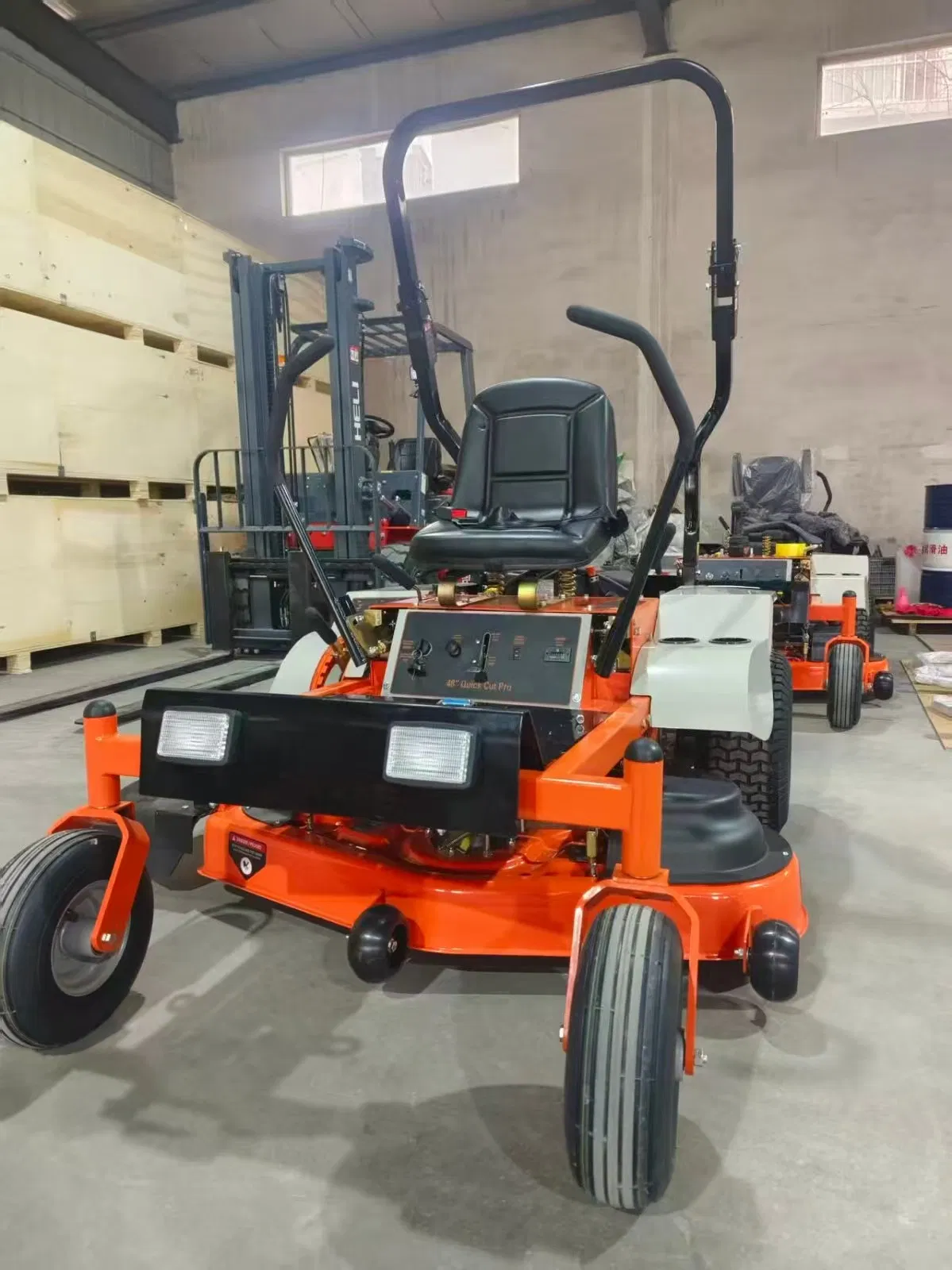 Factory Price for Petrol Gasoline Ride on Mower with 48 Inch Zero Turn Riding Lawn Mower for Garden Golf Grass Cutting