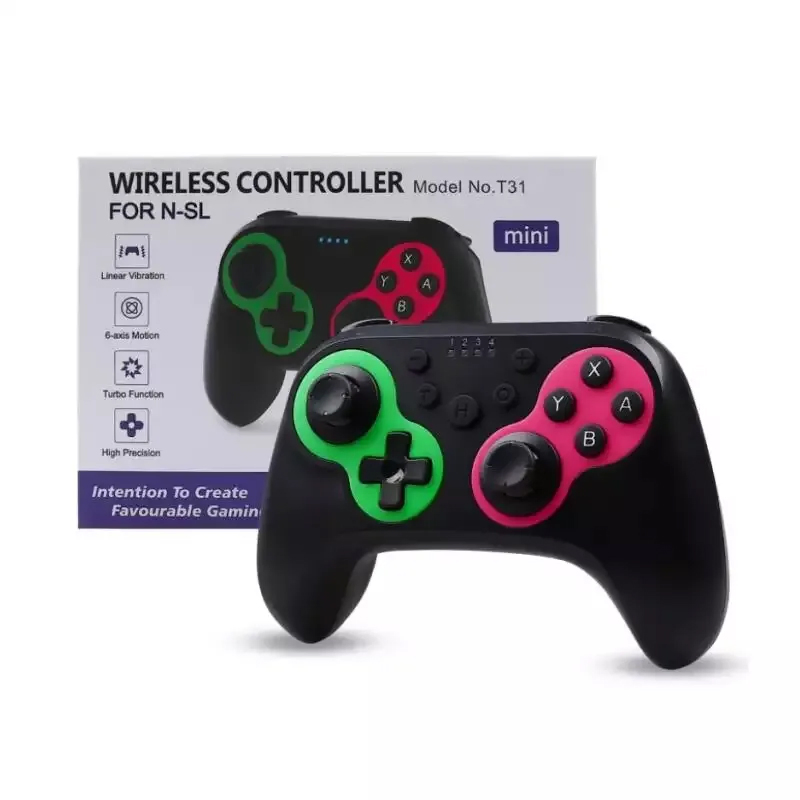 Hot Sale Wireless Bt Gaming Gamepad NFC Function Game Controller for Switch