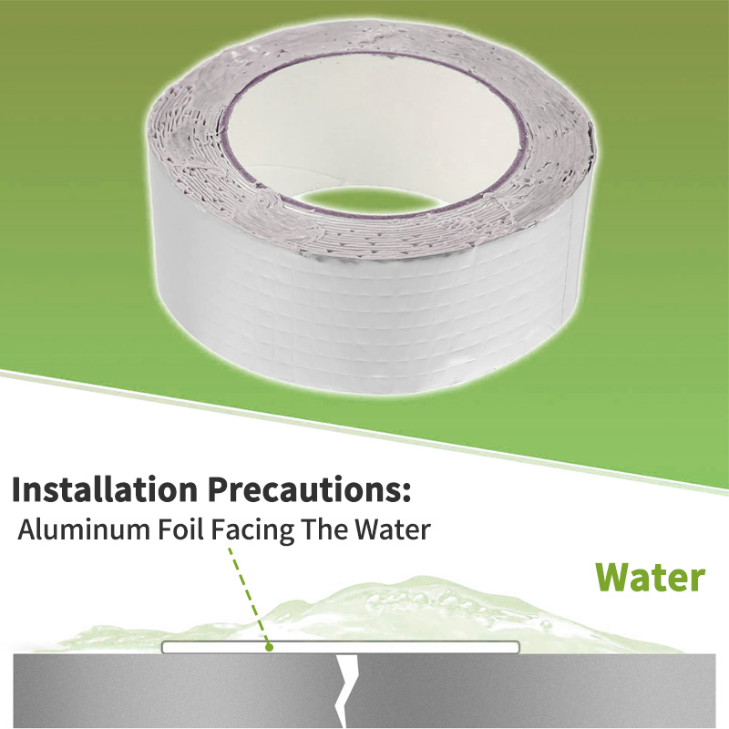 Tobs Aluminum Foil Butyl Tape for Long-Term Seals