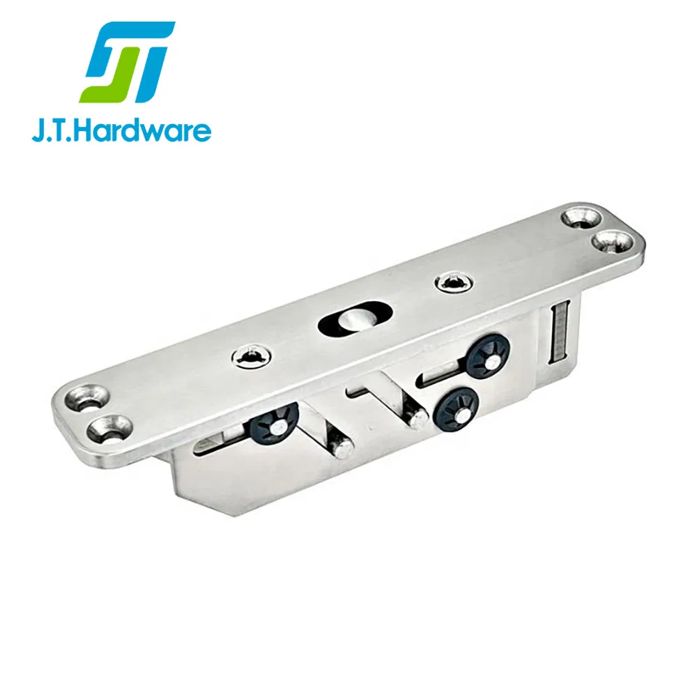 Modern Building Wood Door System 3 Ss Stainless Steel Satin Self Close 360 Degree Heavy Duty Door Adjustable Hydraulic Pivot Closing Hardware Hinge