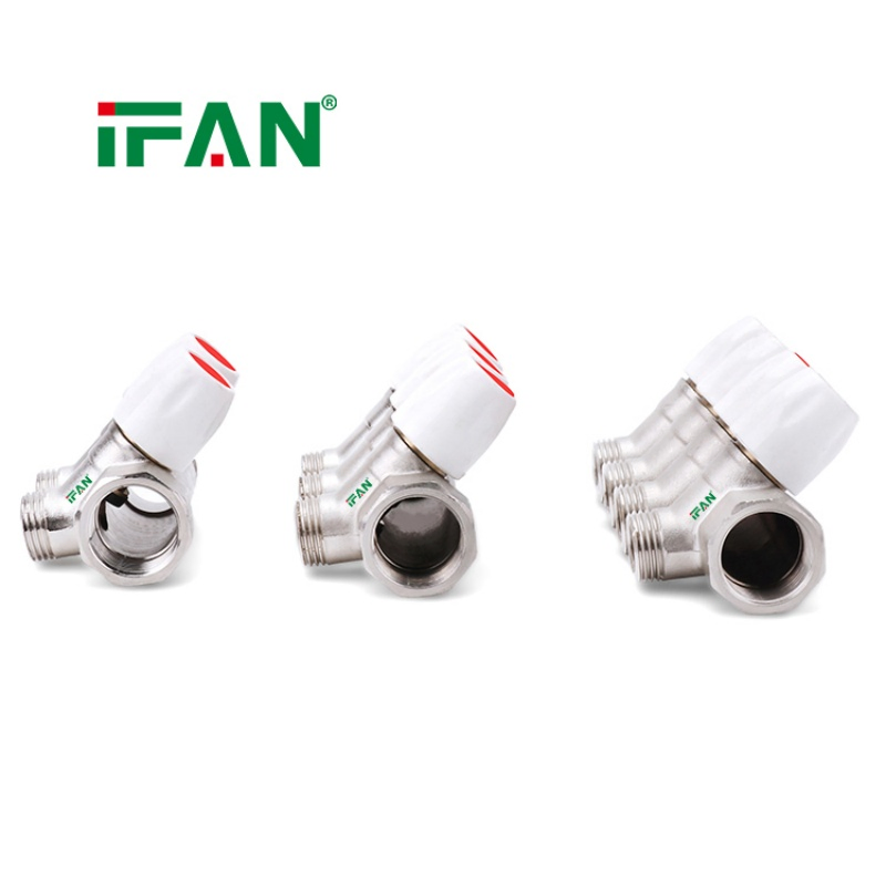 Ifan Full Size Free Samples Floor Heating Brass Manifold with Mixing Water Valve for Underfloor Heating System