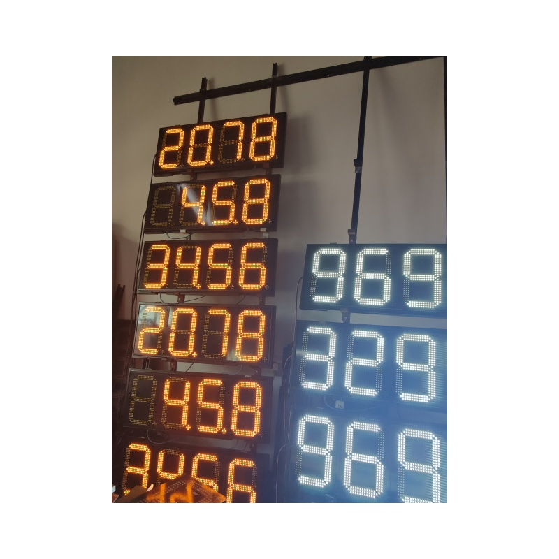 8888 LED Gas Board Gas Station Signs LED 7 Segment LED Board Gas Price Display Gas Signboard