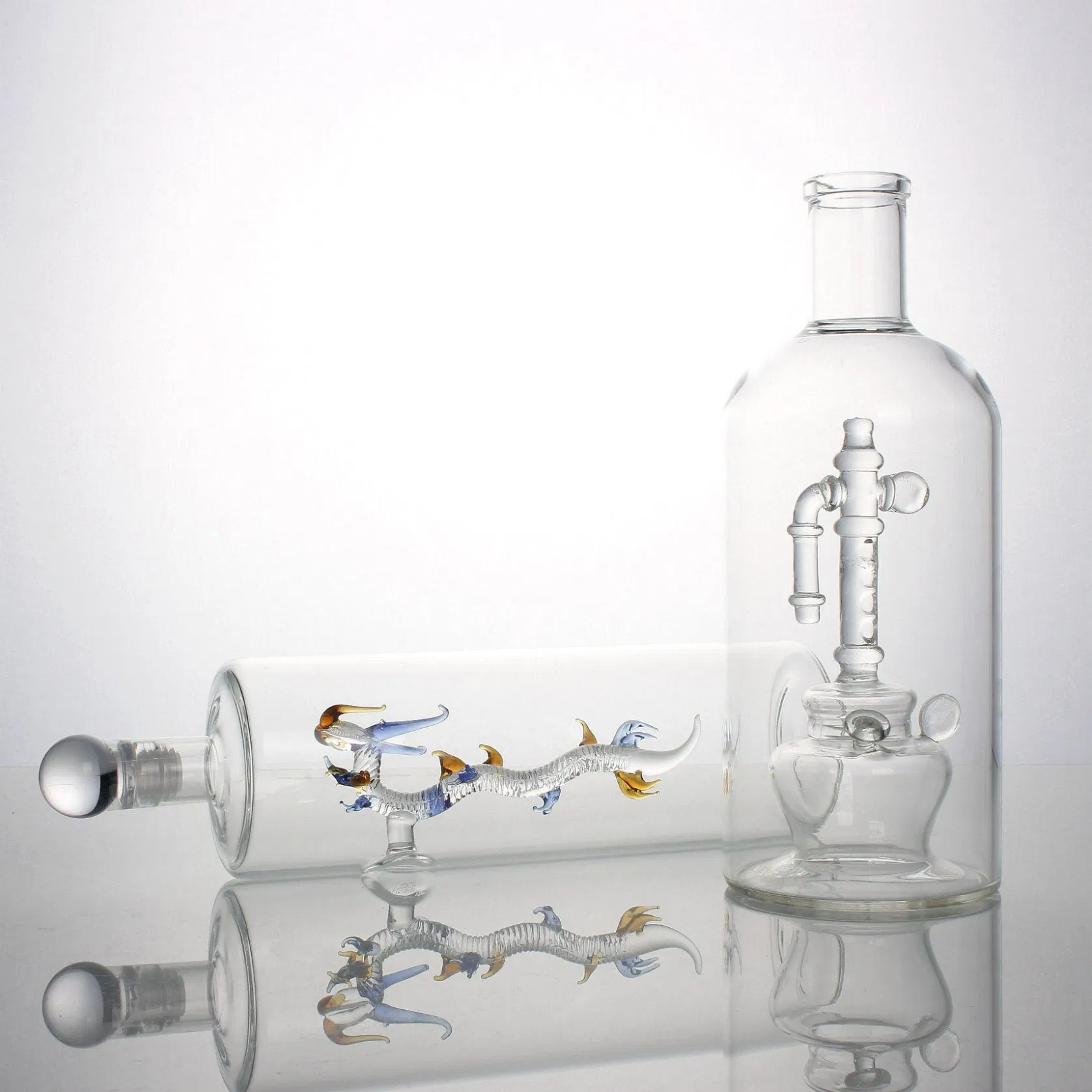 Animal Chinese Zodiac Shape Decanter High Borosilicate Lead-Free Glass Decanter for Alcohol