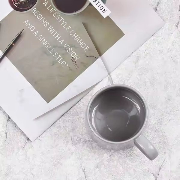 Керамическая кружка 22 унции, белая