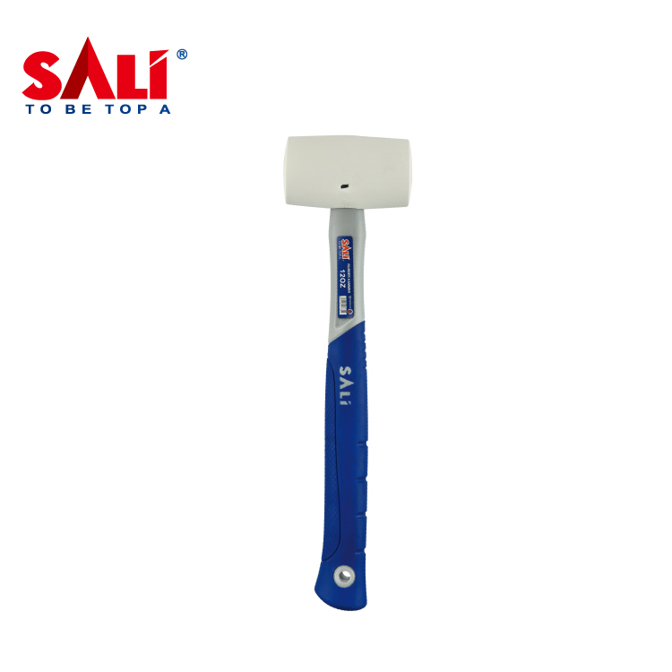 Sali 8oz Rubber with Steel Material White Rubber Hammer