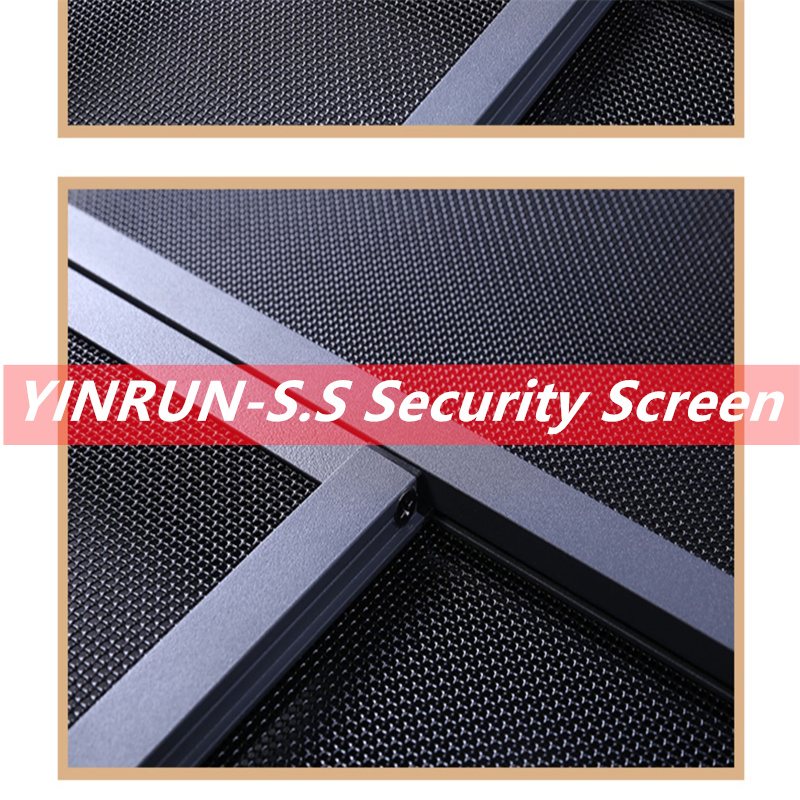 Black/Grey Stainless Steel Mosquito Netting Insect Netting