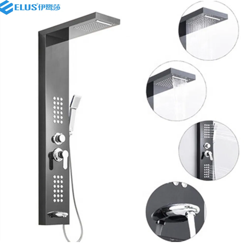 2022 New Arrival Bathroom Rain Jet Panel Shower Waterfall Smart Shower Panel