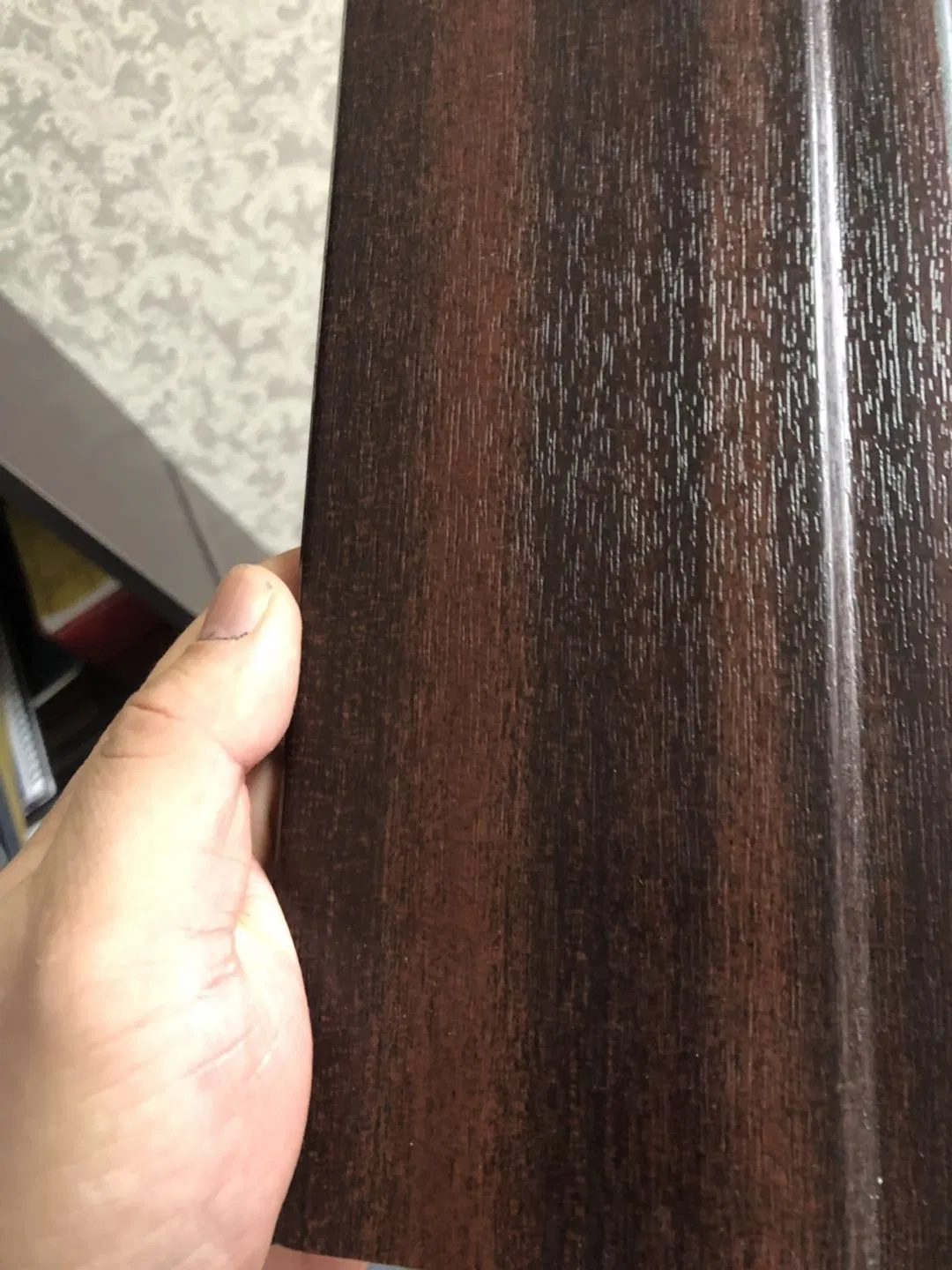 Wooden Grain Exterior Use PUR Lamination PVC/Film/Foil for Window Profiles/WPC Wall Panels
