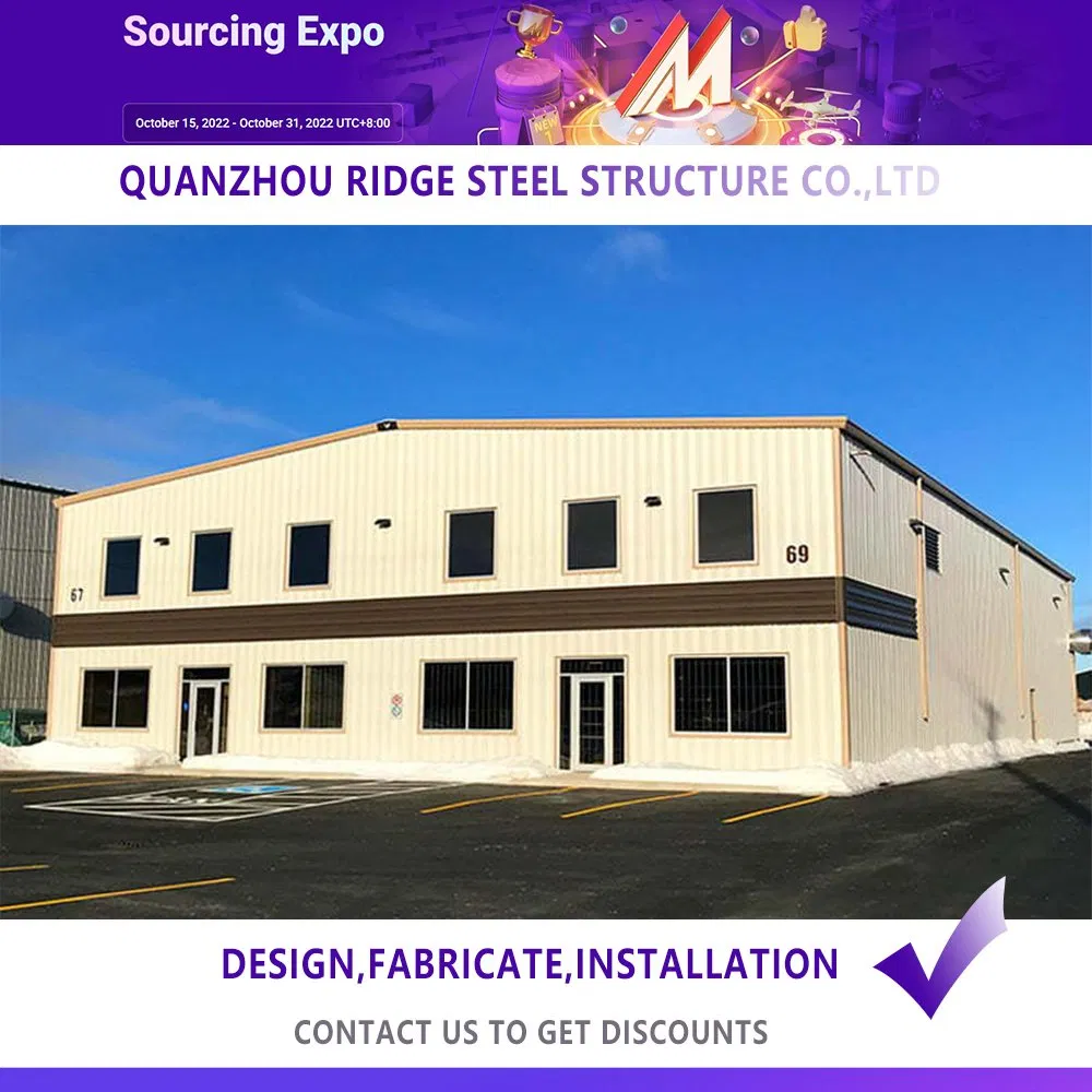 Gable End Light Steel Structure Garage