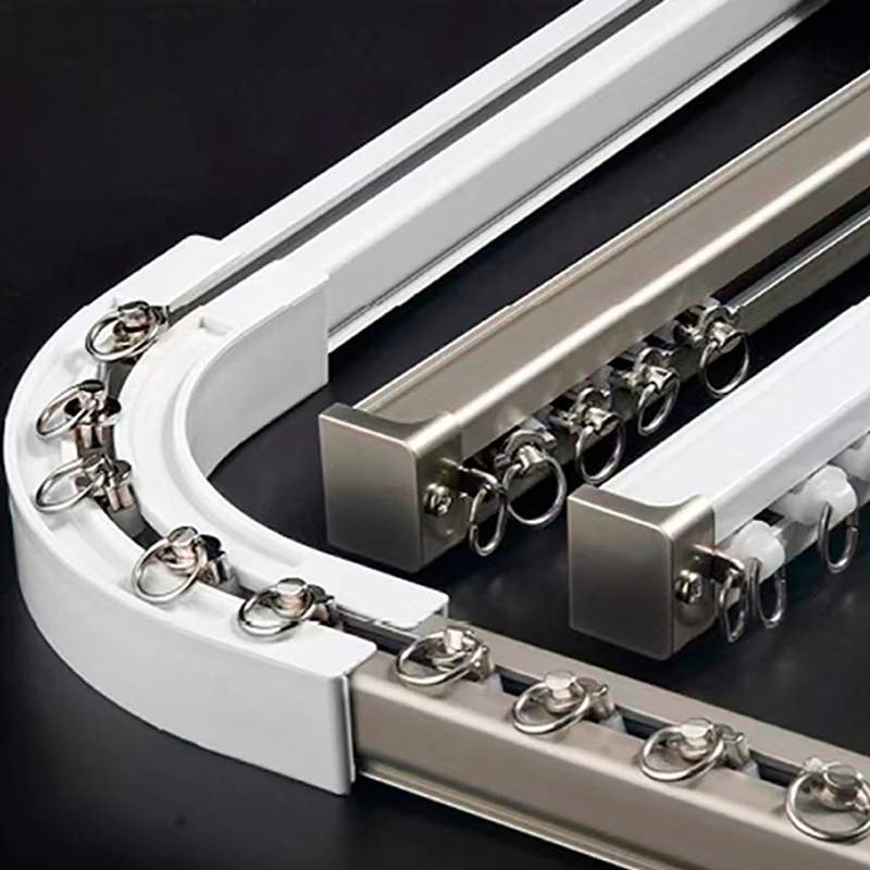Smooth-Gliding Curtain Tracks for Effortless Window Treatments