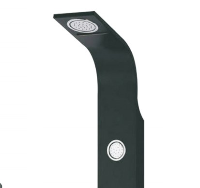 Ec-1008 Newly Luxury Black/Brushed Bathroom Shower Faucet LED Shower Panel -25