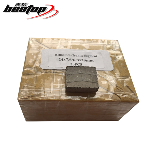 Bestop Diamond Blade Segment for Cutting Granite Marble Sandstone