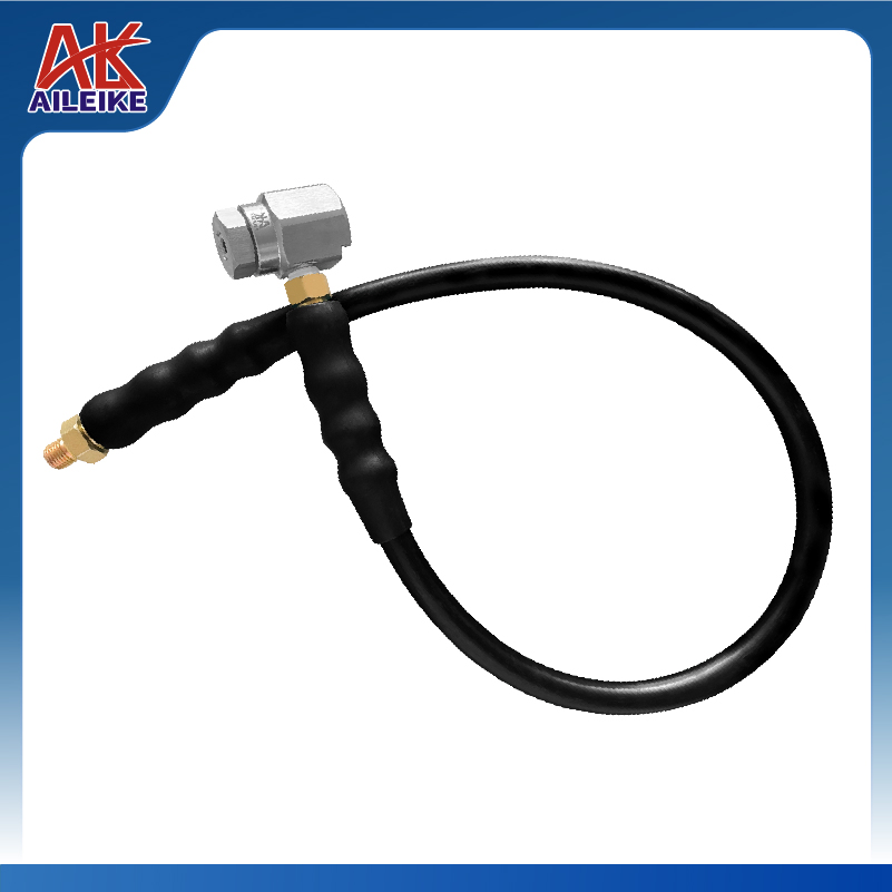 Pressure Test Grease Gun External Grease Gun Head Grease Pump