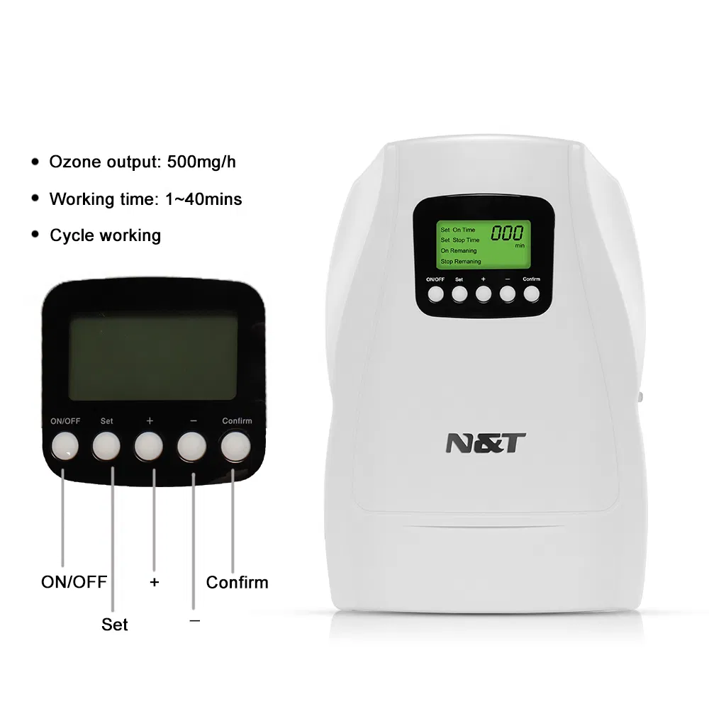 500mg/H Portable DC12V Cycle Working Ozone Generator Air Water Car Purifier