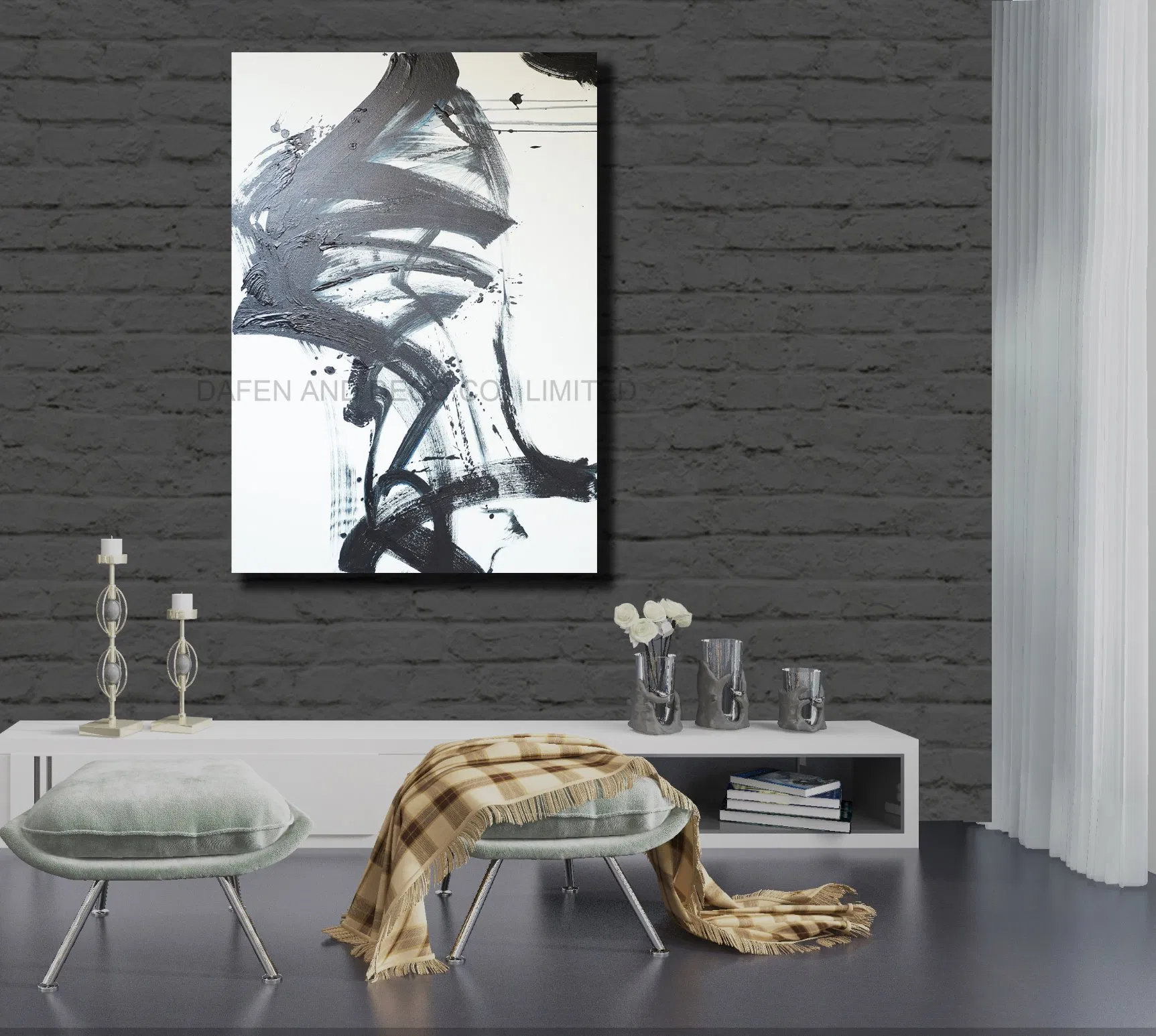 Abstract 2019 New Design (0-59-100X140) Handmade Oil Painting Wall Decorative Art