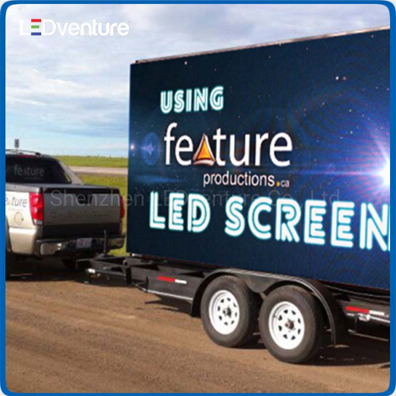 P2.6X5.2 Car Rear Window LED Transparent Display Screen for Advertising
