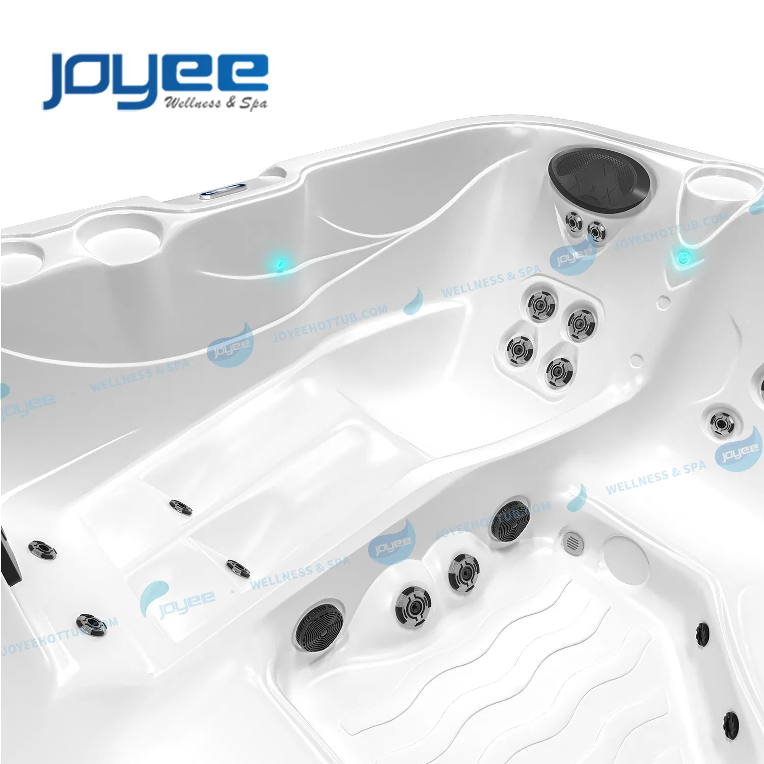 Joyee 6 People CE Approved Hot Tub Backyard SPA Whirlpool Factory