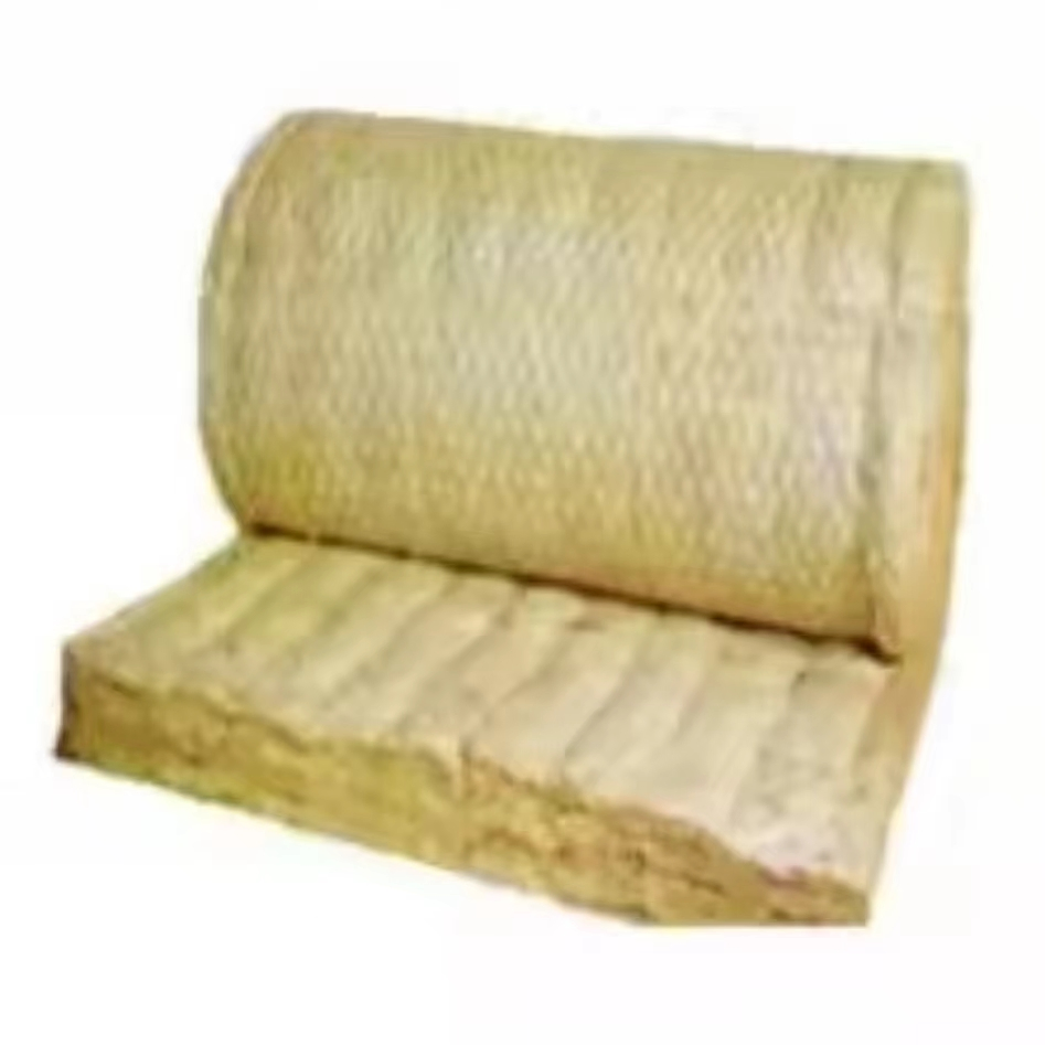 Waterproof Air Condition Pipe Thermal Insulation Rock Wool Rockwool Blanket/Roll