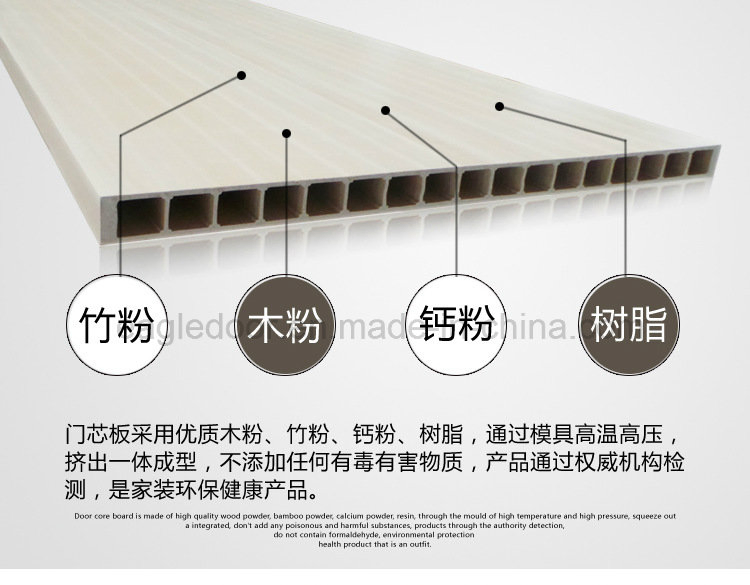 2023 Africa Popular Water Proof Fire Proof Wholesale WPC Interior Doors (EI-WPC012)