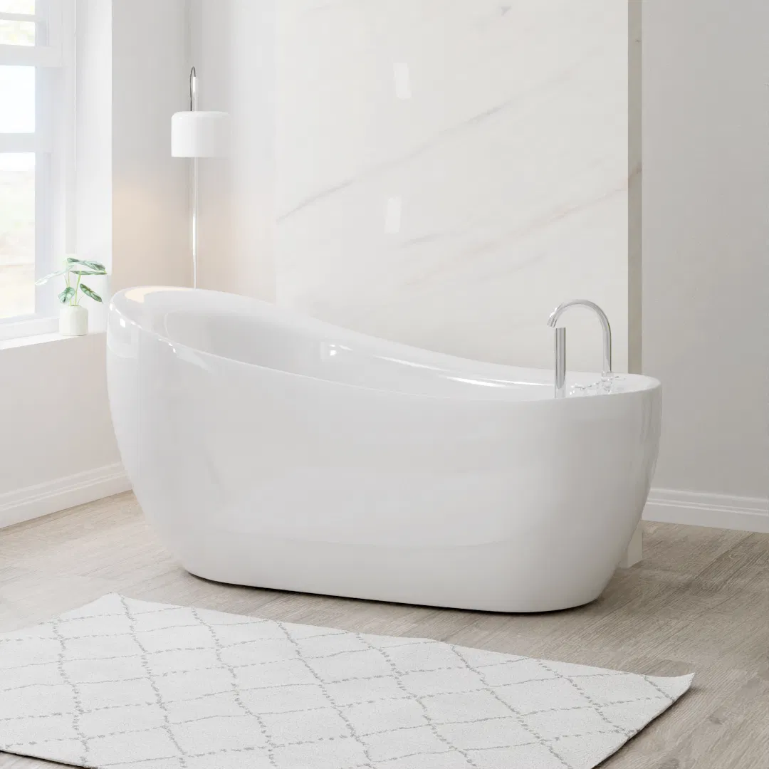 Акриловая ванна на ножках Modern Minimalist