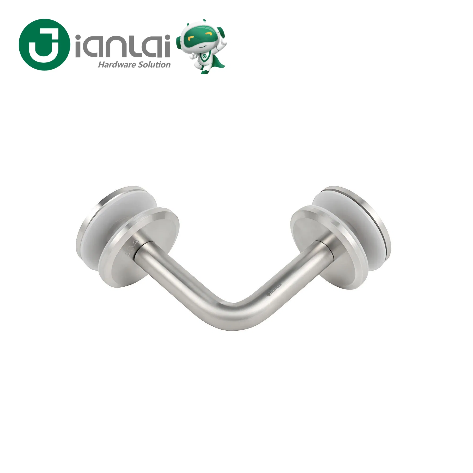 Glass Railing Holder Stainless Steel Balustrade Glass Mounted Handrail Bracket