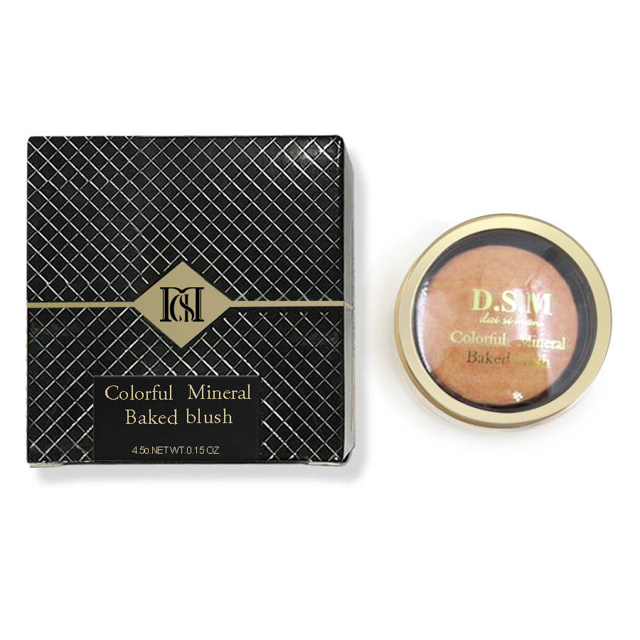 Dsm Skin Fitting Cheek Blusher Powder Soft Colorful Mineral Blush