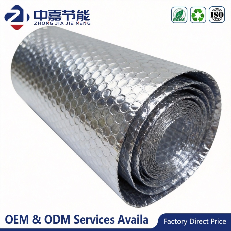 Customized Aluminum Foil Single & Double Bubble Insulation Materials for Silver Color Roof Insulation
