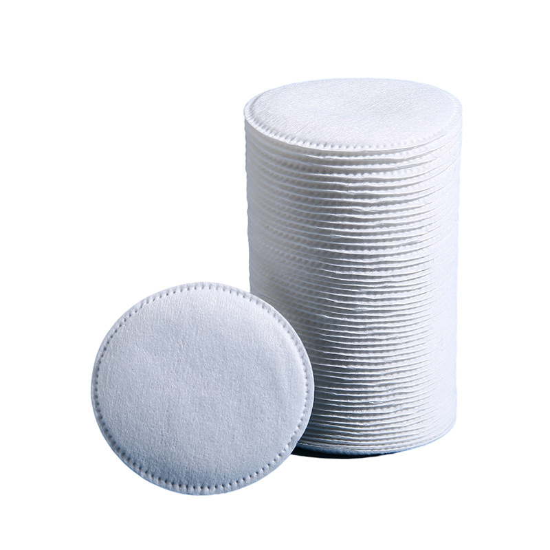 60-Count Household Cotton Pads - Soft, Lint-Free for Daily Cleansing & Facial Moisturizing