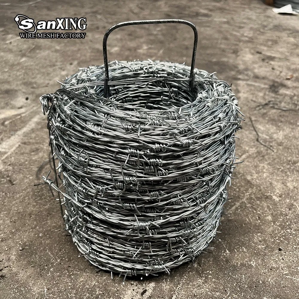 Колючая проволока оцинкованная для надёжного ограждения