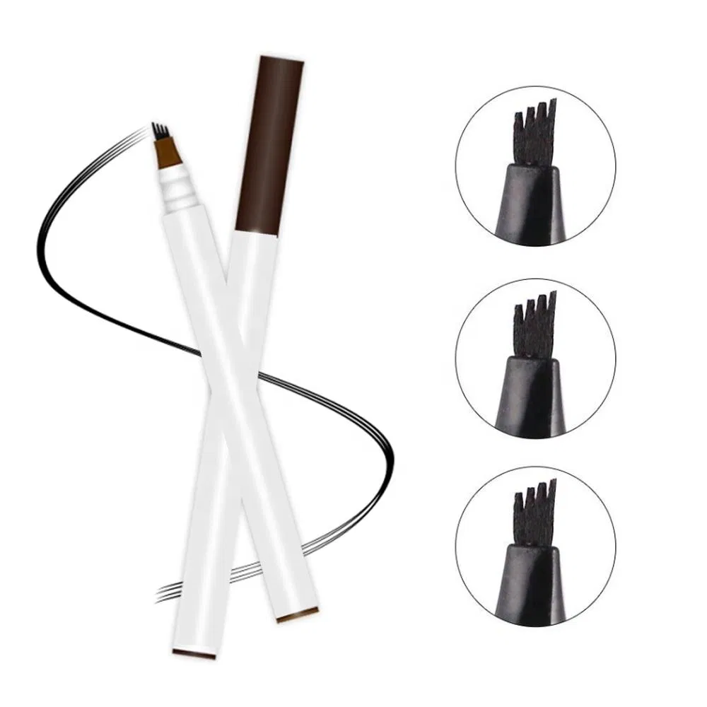 Wholesale Waterproof 3D Eye Brow Pen New Design Liquid Eyebrow Pencil