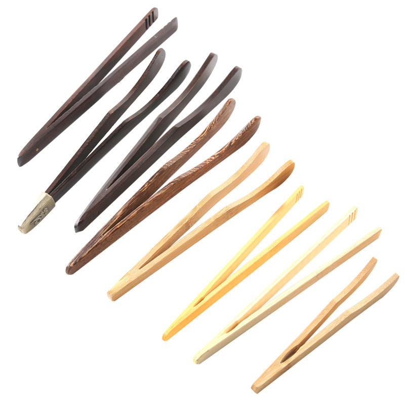 Wooden BBQ Tong for Home Cooking and Food Preparation