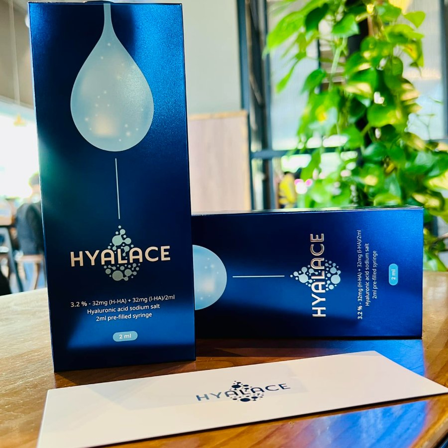 Hyalace 2ml Skin Booster Anti-Aging Skin Enhancer Hyaluronic Acid 32mg