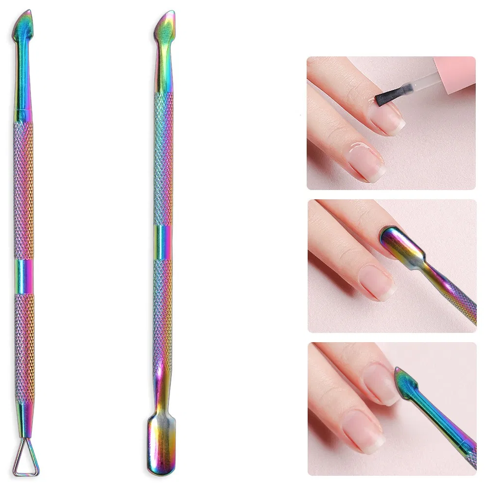 Cross Border Hot Sale Nail Salon Color Titanium Manicure 4-Piece Set