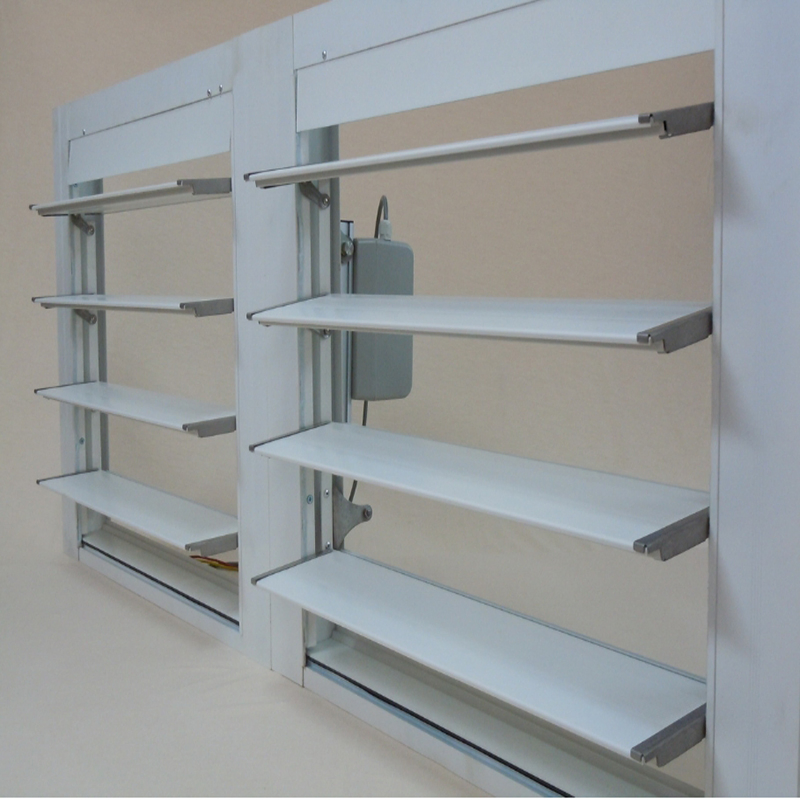 Customerized Air Vent Covers Extruded Aluminum Louvers Rain Proof Blinds Grille