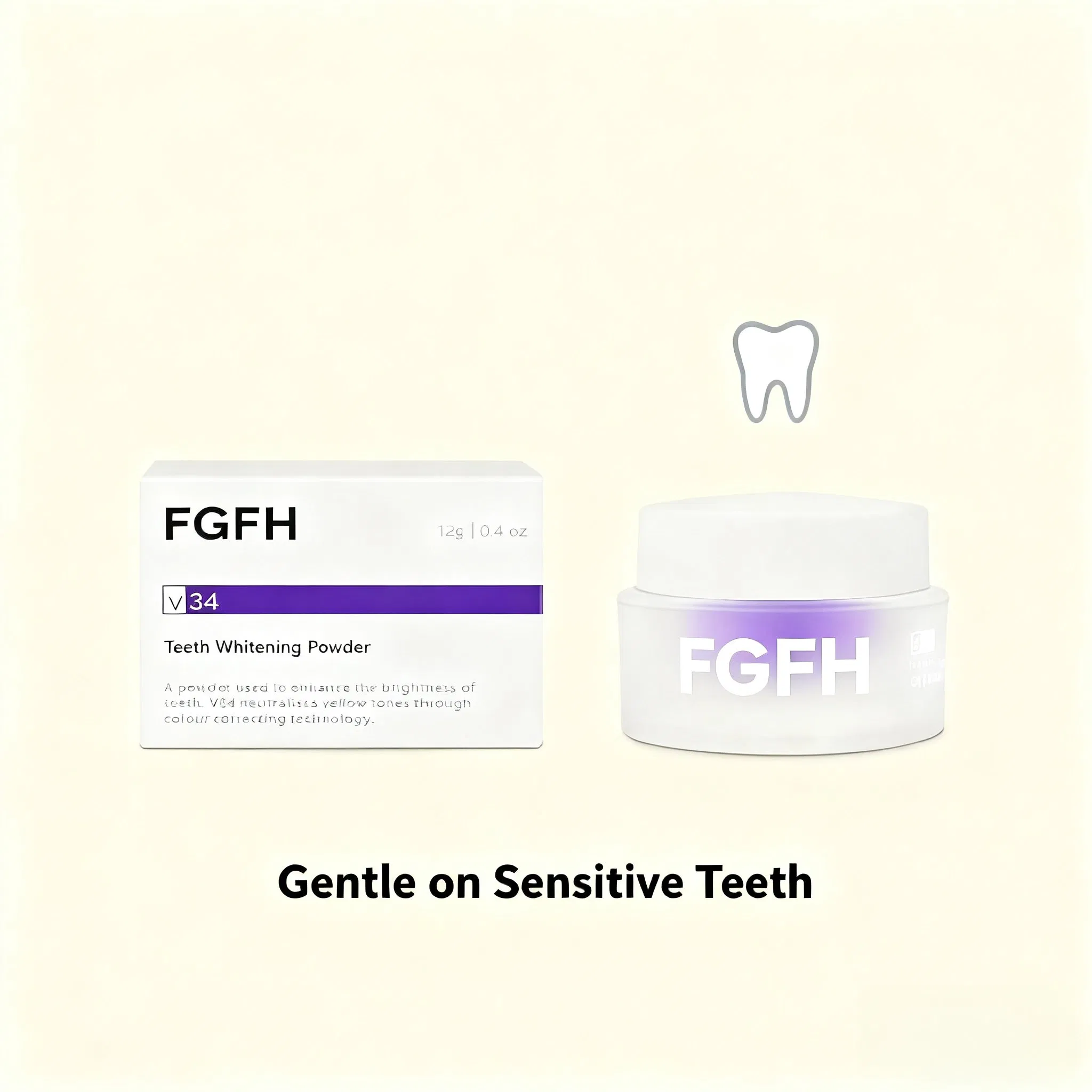 High Quality Super Strong Deep Cleansing White Teeth Whitening Powder Dentifrice