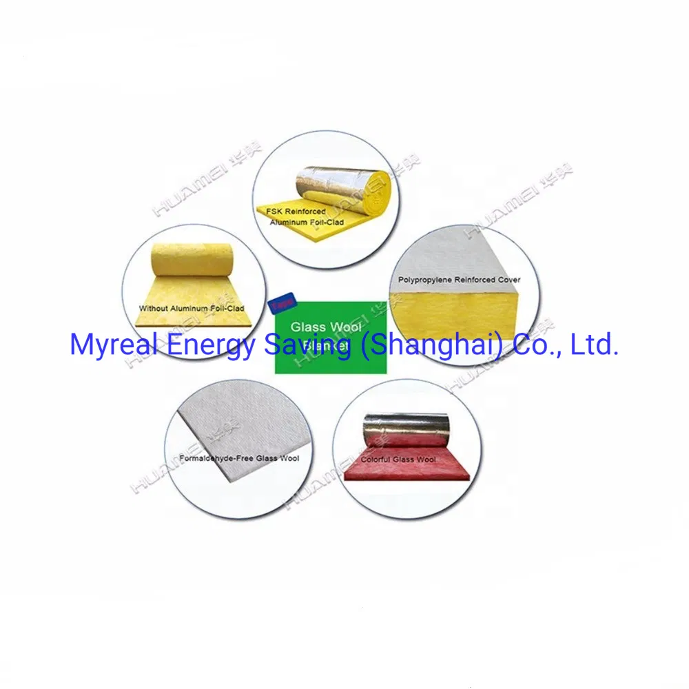 48kg/M3 Insulated Roofing Fiber Glass Wool Panels/Sheets/Board