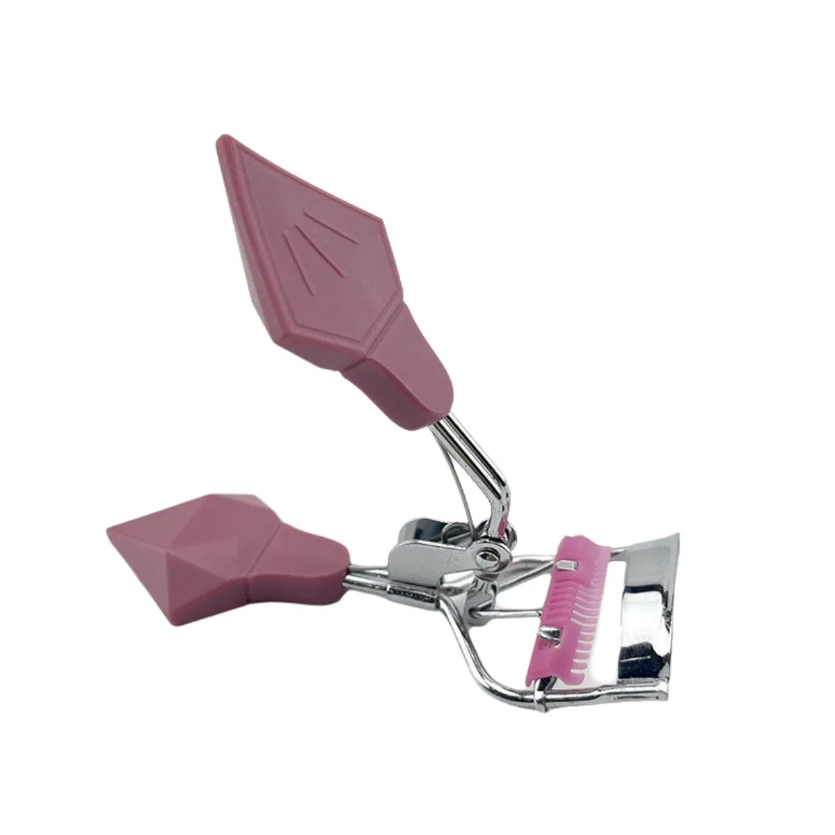 Long-Lasting Makeup Tools Manual Eyelash Curler Carbon Steel Portable Lash Curler