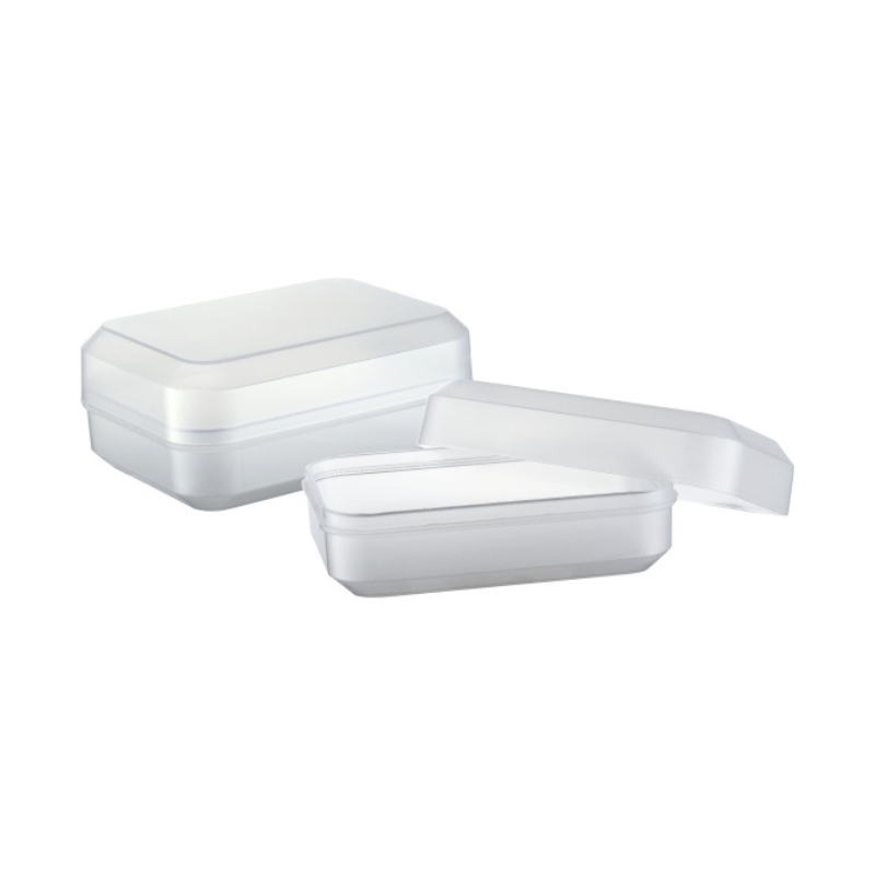 Transparent Soap Case Bathroom Sink Organizing Plastic Storage Container